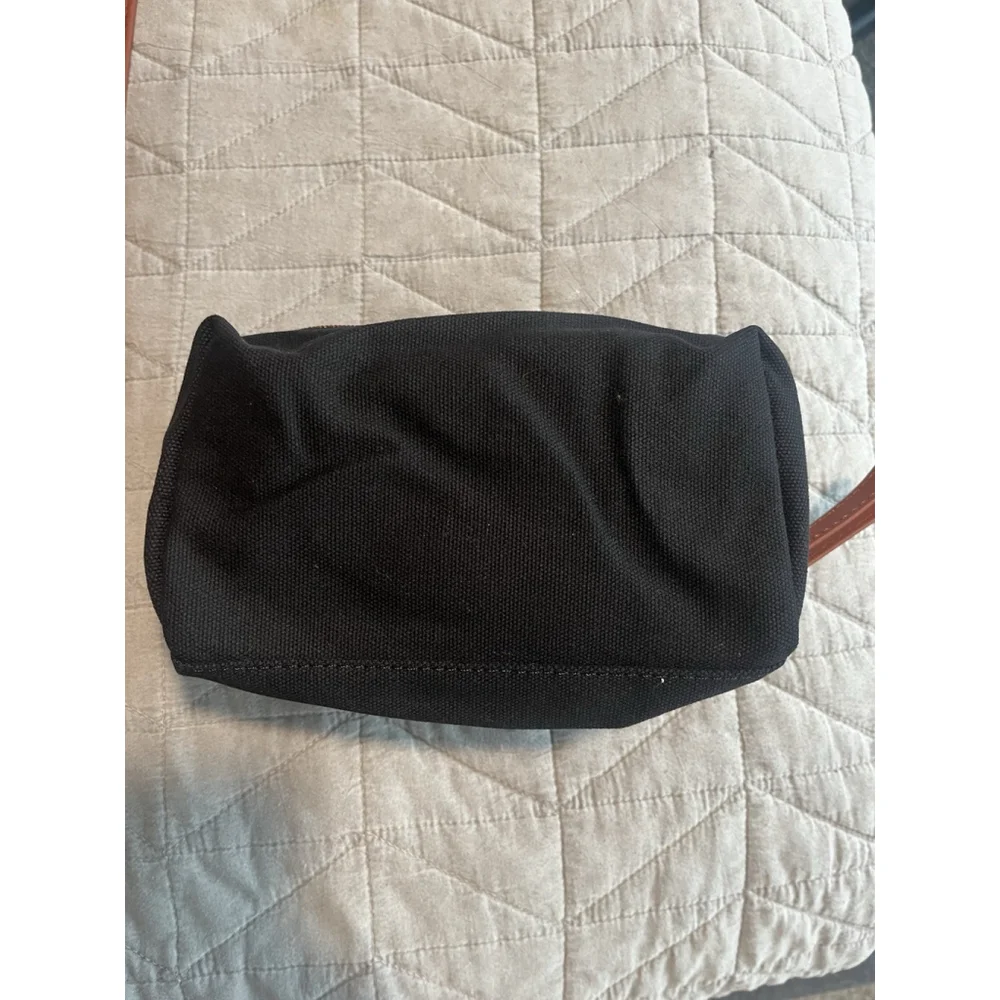 LOVEVOOK Laptop Bag Black Brown Trim Detachable Strap Accessory Case Large - Picture 16 of 16